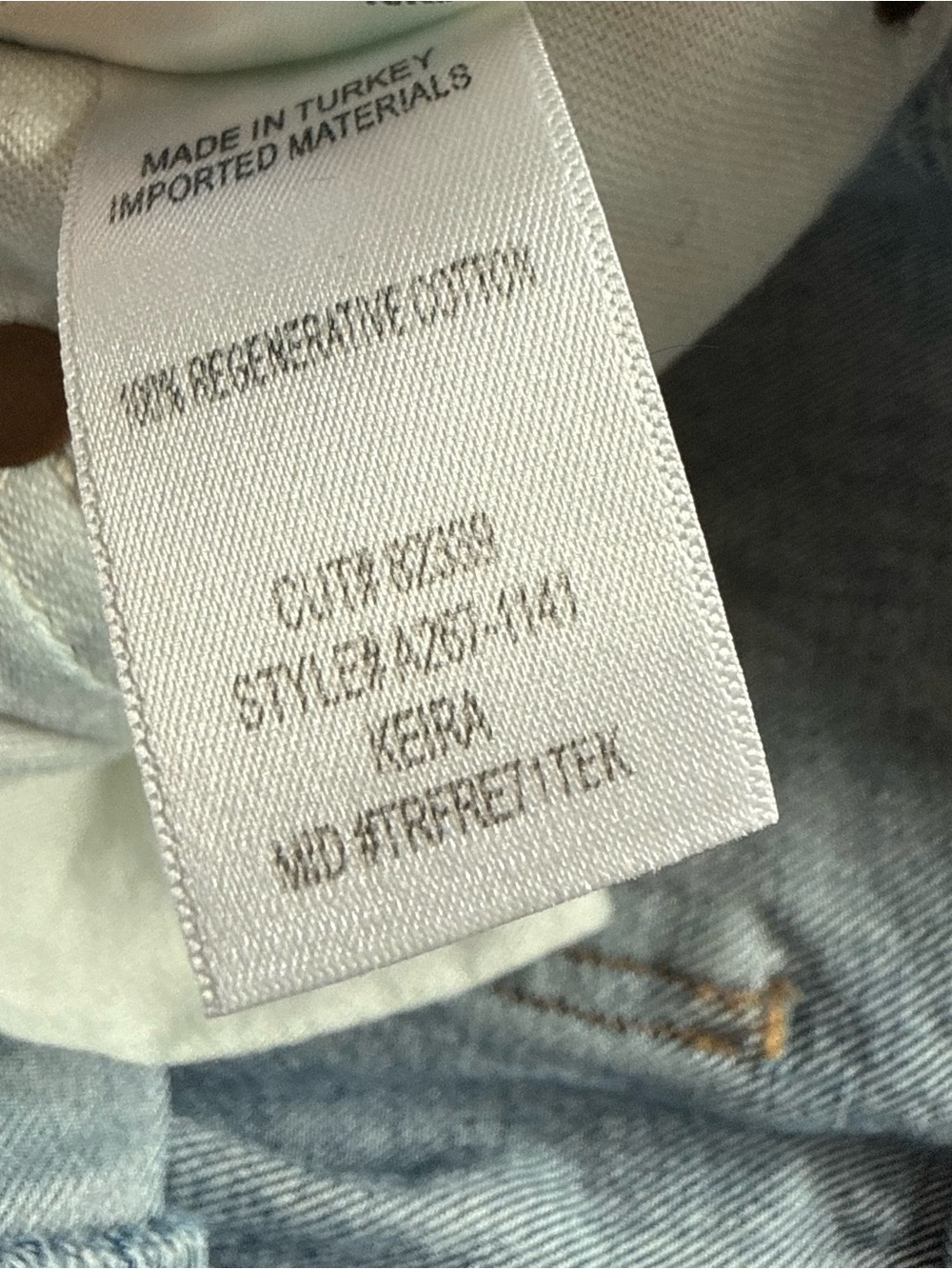 AGOLDE Keira Wide Leg Jeans Downtown Denim Casual Women’s Size 26 - Picture 13 of 13
